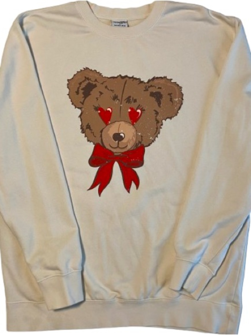 Living Fully Co. “I Love You Beary Much" Sweatshirt Size Large